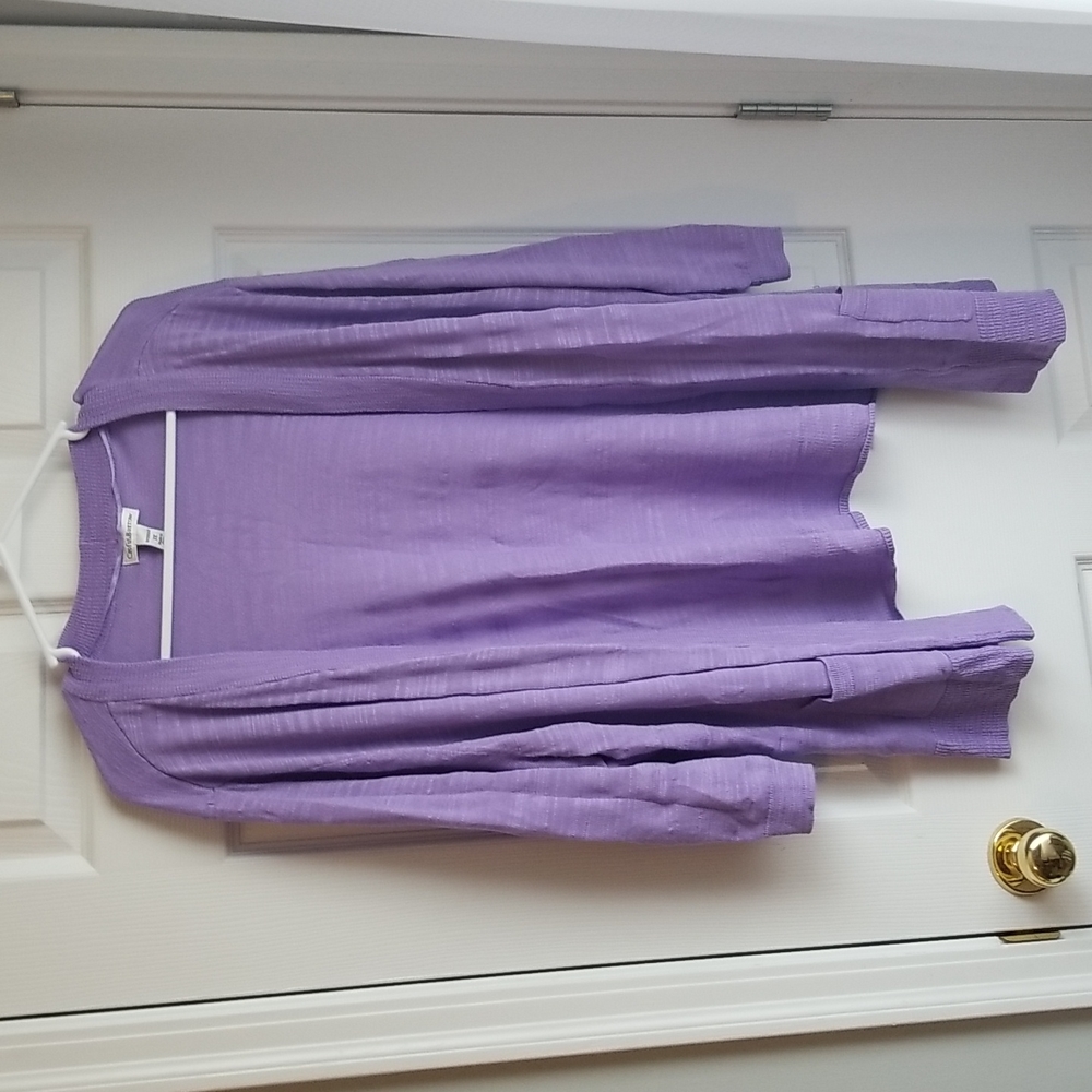 Lavendar cardigan
